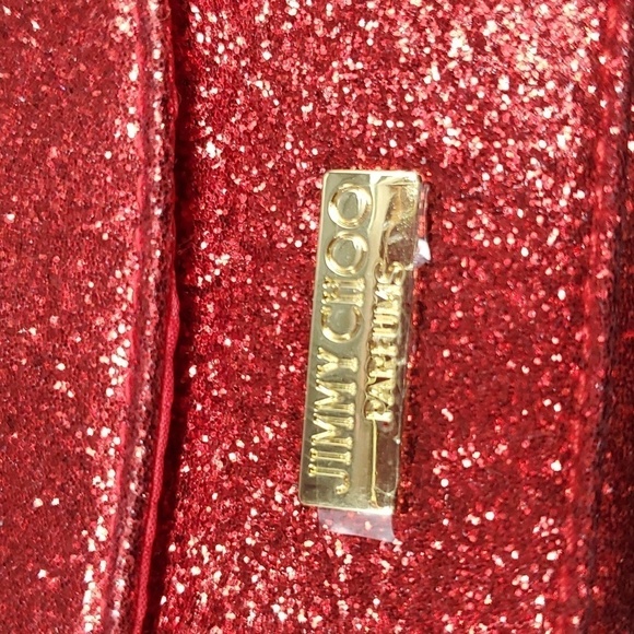 NEW Jimmy Choo Parfums 7.5 X 5 X 2" Beauty Handbag Crossbody - Picture 5 of 14